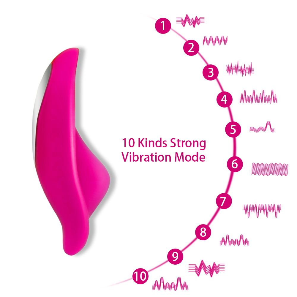 Wireless Vibrator 10 Speeds Wearable