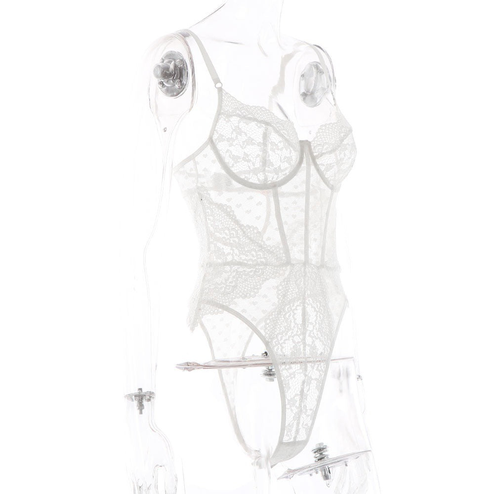 MAMJUK Mesh Underwear Bodysuit