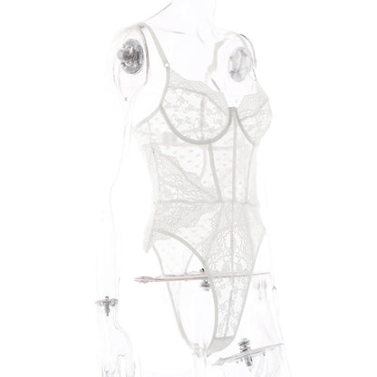 MAMJUK Mesh Underwear Bodysuit
