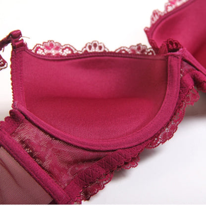 Lace Set Push up Bra And Panty