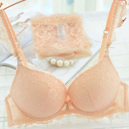 Lace Set Push up Bra And Panty