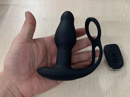 LEVETT Anal Plug Vibrator with Remote Control