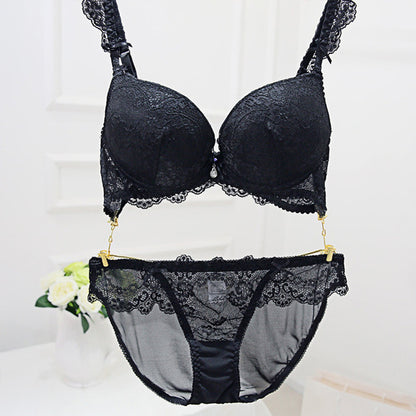 Lace Set Push up Bra And Panty